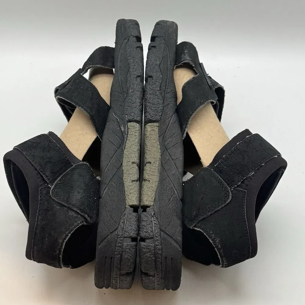 Colorado Hiking Water Sports Sandals Men's 11D Black Hook & Loop Adjustable Shoe
